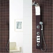 Хидромасажен душ панел ICSH 3037, дървесен, 145x14см