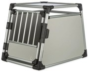 Транспортна клетка за животни в сребрист цвят 62x55 cm Trixie M – Plaček Pet Products