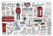Подложка за хранене LONDON 45x30см PVC (0193662) - Horecano