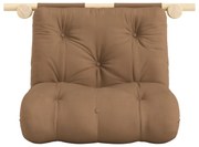 Кафяво кресло Hooked – Karup Design