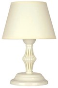 Настолна лампа МЕРИЛИН, крем, абажур Шинц Крем, 1xE27