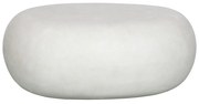 Бяла масичка за кафе 49x65 cm Pebble – vtwonen