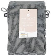 Сет ръкавици за баня atmosphera, 15x21 cm, 2 бр - Тъмносив