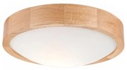 Brilagi - LED Плафониера CARVALHO SLIM 1xE27/60W/230V дъб Ø 27 см