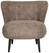 Кафяво кресло от букле Covelo – House Nordic