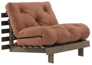 Фотьойл в оранжево-меден цвят Roots - Karup Design