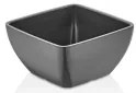 Меламинова купа квадратна сива 12,5x12,5x6,5см "CORONA" (42125 G)KN - Kulsan