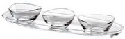 Vidivi - Стъклен комплект от три купички 41x11,5xh5см-PAPAYA (68096M)