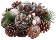 Свещник от пластмаса и стъкло - Casa Selección