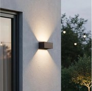 Ideal Lux - LED Екстериорен аплик ATOM LED/25W/230V IP54 кафяв