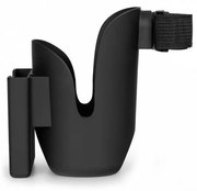 Lionelo - държач за напитки за детска количка OVE Черен оникс