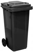 Horecano - Кош за смет 120л черен CLEANING-(HC-4344)