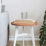 355927 vidaXL Плот за маса Ø30x1,5 см кръгъл масивен бук