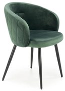 Трапезен стол CALMURE тъмнозелен