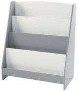 GINGER HOME Дървен органайзер/етажерка 4 нива WHITE/GREY