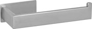 WENKO 25422100 - Държач за тоалетна хартия TURBO-LOC GENOVA MATT 15,3x7,6 cm сребрист