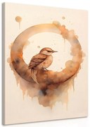 Картина на платно – Мечтателна птичка