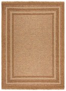 Външен килим в естествен цвят 160x230 cm Layla Border – Flair Rugs