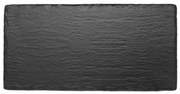 Kulsan - Меламиново плато правоъгълно 16,2x32,5xh1см GN1/3 BLACK SLATE EFFECT-(47013.BL)