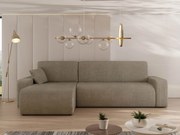 Ъглов диван Piano L-Кафяв