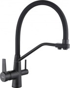 Mexen Duo кухненски смесител, черен - 671701-70