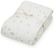 Калъф за матрак за детско легло от органичен памук в цвят слонова кост 365 cm Dreamland – Cam Cam Copenhagen