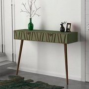 Меламиново стенен конзолно шкафче Forest в маслинен - орехов цвят 120x35x89,3см.