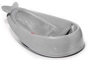 Skip Hop - Детска вана с ергономична подложка MOBY 3, сива