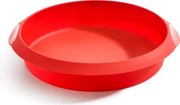 Форма за печене Lekue 1010161, Ø28 см, От -60 до +220C, Платинен силикон, Червен