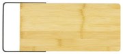 Horecano - Бамбукова дъска с метална дръжка 35x15xh1,5см (BW1524S)