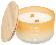 Ароматна свещ atmosphera Sana, Стъкло, 420 g - Terre de Feu