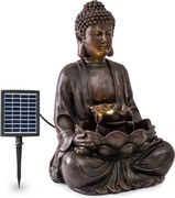 Blumfeldt Dharma, соларен фонтан, LED, 48 x 71 x 41 см. (Ш х В х Д), полирезин