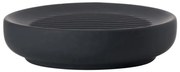 Черна керамична сапунерка Ume - Zone