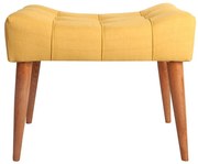 Табуретка LUMI 40x58 см жълта