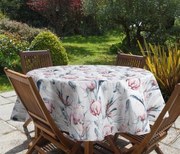 Покривка за маса, шал с тропически ботанически десен Ширина: 140 см | Дължина: 220 см