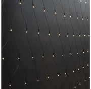 Nedis CLLN320 - LED Коледна завеса 320xLED/7 функции 6м IP44 топло бяла