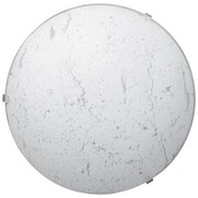 Плафониера МАРС, ø300, бял мат, 1xE27