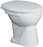 Тоалетна чиния тип градинска стоящ монтаж - бяла