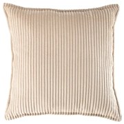 Светлокафява детска възглавница за диван от рипсено кадифе Block – Wigiwama