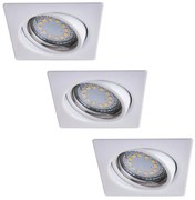 Rabalux 1055 - К-кт 3xLED Лампа за вграждане LITE 3xGU10-LED/3W/230V