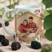 Коледна чаша с 2 снимки - Магия