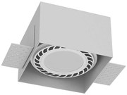 Brosline 3269 - Вградено таванно осветително тяло CAGE 1xGU10/18W/230V бяло