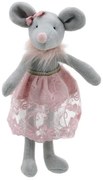 The Puppet Company - Парцалена кукла Мишчица танцьорка в розова дрешка