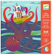 Djeco - Скреч карти От морските дълбини DJ09714