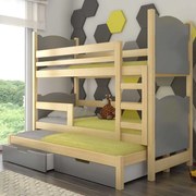 Чекмедже за Чекмедже за Чекмедже за двуетажно легло Sero plus 3B-Fusiko-Gkri