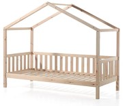 Детско легло къща, изработено от борова дървесина, 90 x 200 cm Dallas - Vipack