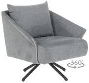 Кресло FERGUS - сиво BF 5