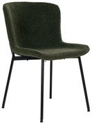 Тъмнозелени трапезни столове в комплект от 2 броя Maceda - House Nordic