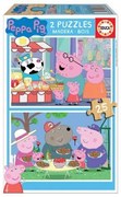 Educa - Бебешки пъзел Baby Peppa Pig 2x25ч 18078