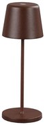 Ideal Lux - LED настолна лампа CUTE LED/2,5W/3,7V IP65, кафява, с докосване